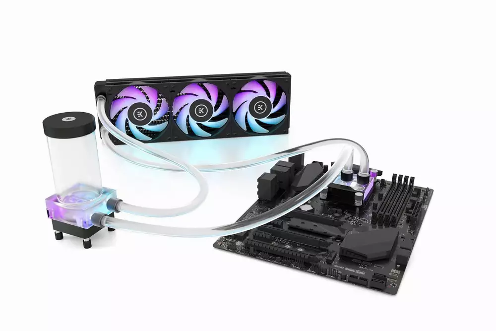 Комплект за водно охлаждане EK-Classic Kit S360 D-RGB - Black Nickel Edition