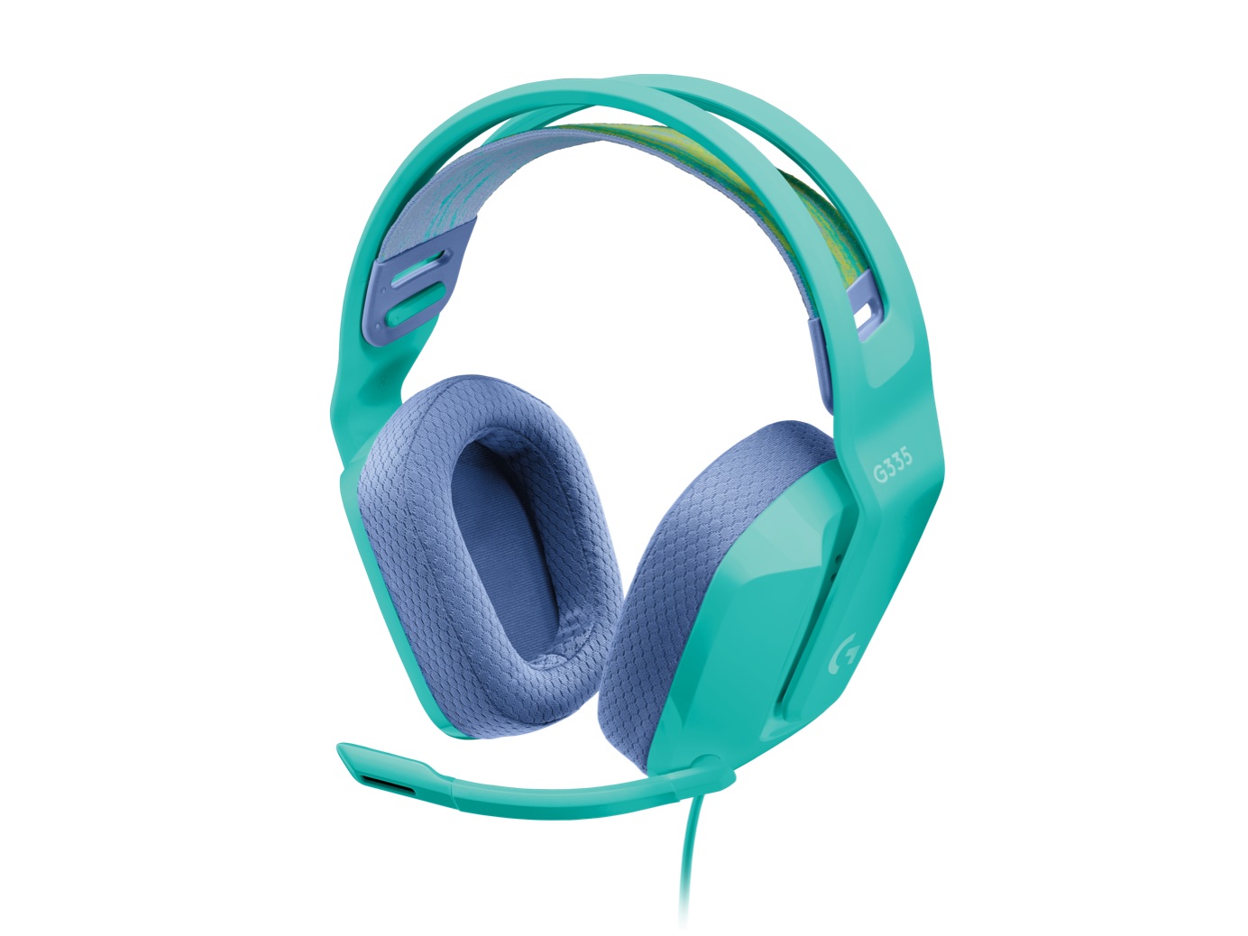 Геймърски слушалки LOGITECH G335 Wired Gaming Headset MINT - 981-001024