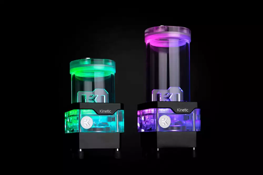 Помпа с резервоар EK-Quantum Kinetic TBE 160 DDC PWM D-RGB - Plexi