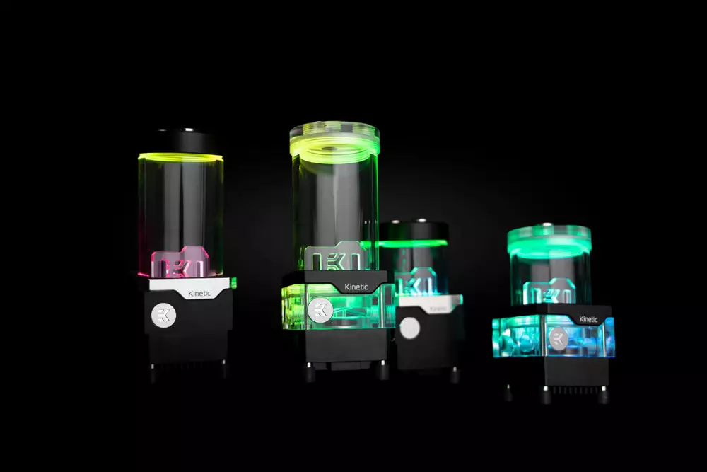 Помпа с резервоар EK-Quantum Kinetic TBE 160 DDC PWM D-RGB - Plexi