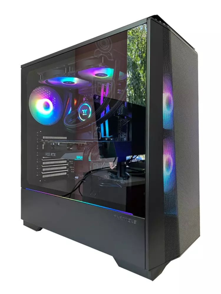 Геймърски компютър Fusion V2 (AMD Ryzen 5 5600X, 16GB, RTX 3070 8GB, 512GB SSD, 750W)