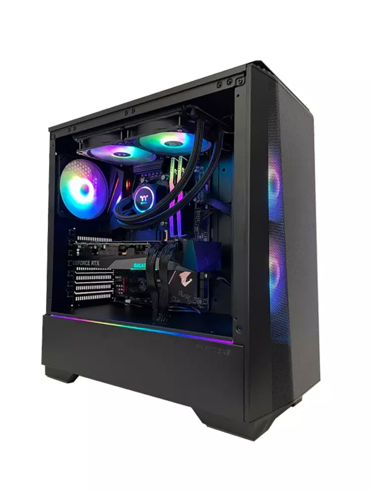Геймърски компютър Fusion V2 (AMD Ryzen 5 5600X, 16GB, RTX 3070 8GB, 512GB SSD, 750W)
