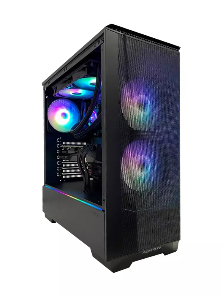 Геймърски компютър Fusion V2 (AMD Ryzen 5 5600X, 16GB, RTX 3070 8GB, 512GB SSD, 750W)