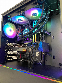 Геймърски компютър Fusion V2 (AMD Ryzen 5 5600X, 16GB, RTX 3070 8GB, 512GB SSD, 750W)