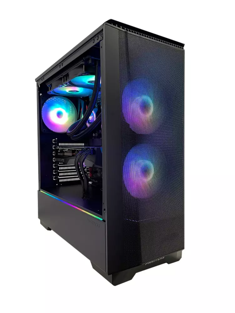 Геймърски компютър Fusion V2 (AMD Ryzen 5 5600X, 16GB, RTX 3070 8GB, 512GB SSD, 750W)