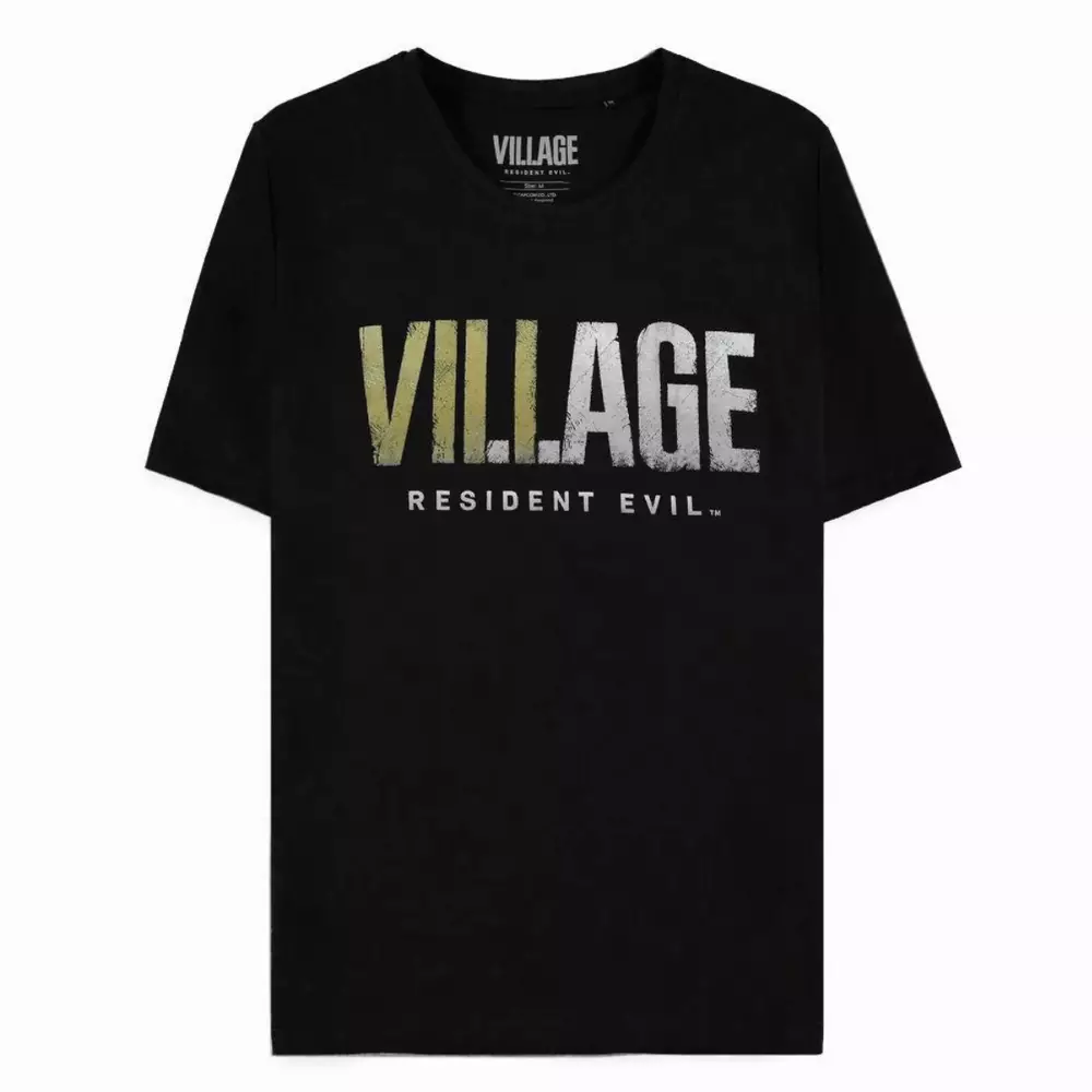 Тениска Bioworld Difuzed Resident Evil - Village Logo Black T-Shirt, Size L