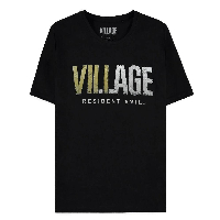 Тениска Bioworld Difuzed Resident Evil - Village Logo Black T-Shirt, Size XL