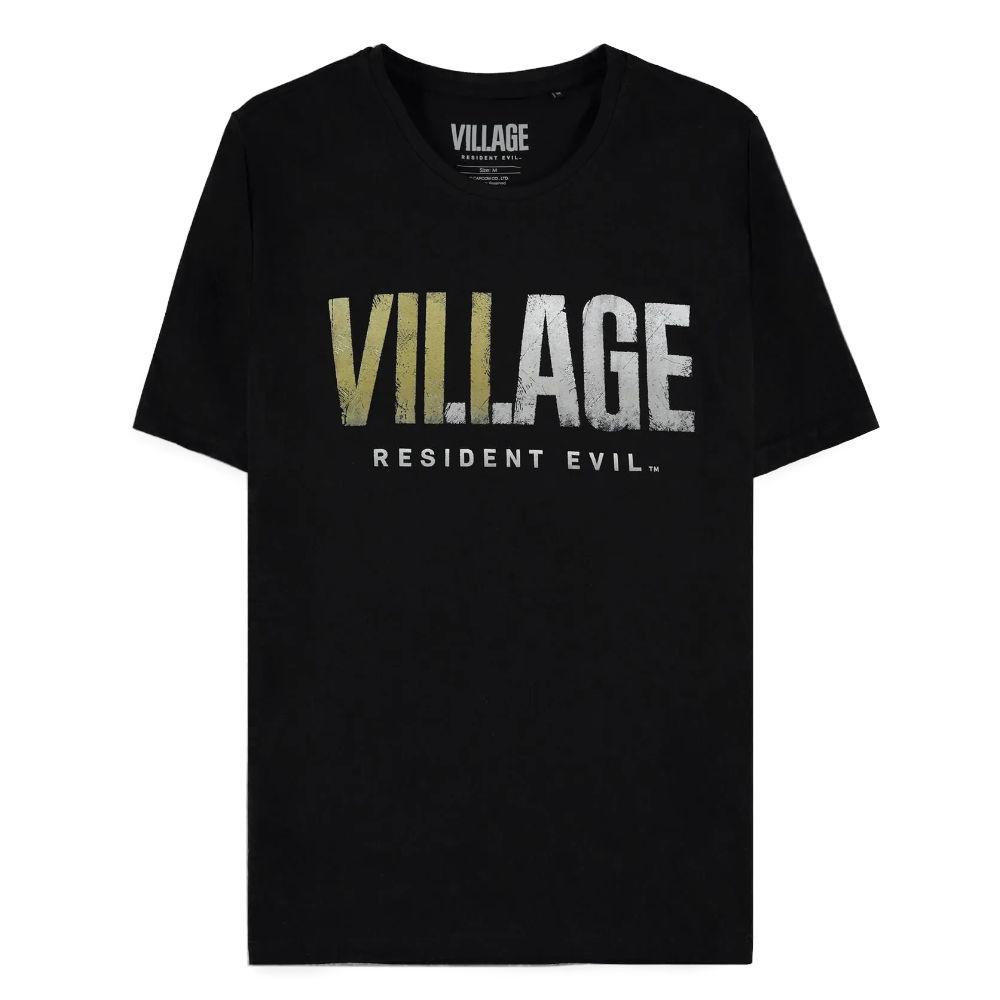 Тениска Bioworld Difuzed Resident Evil - Village Logo Black T-Shirt, Size XXL