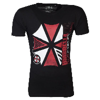 Тениска Bioworld Difuzed Resident Evil - Umbrella Co. Black T-Shirt, Size XXL