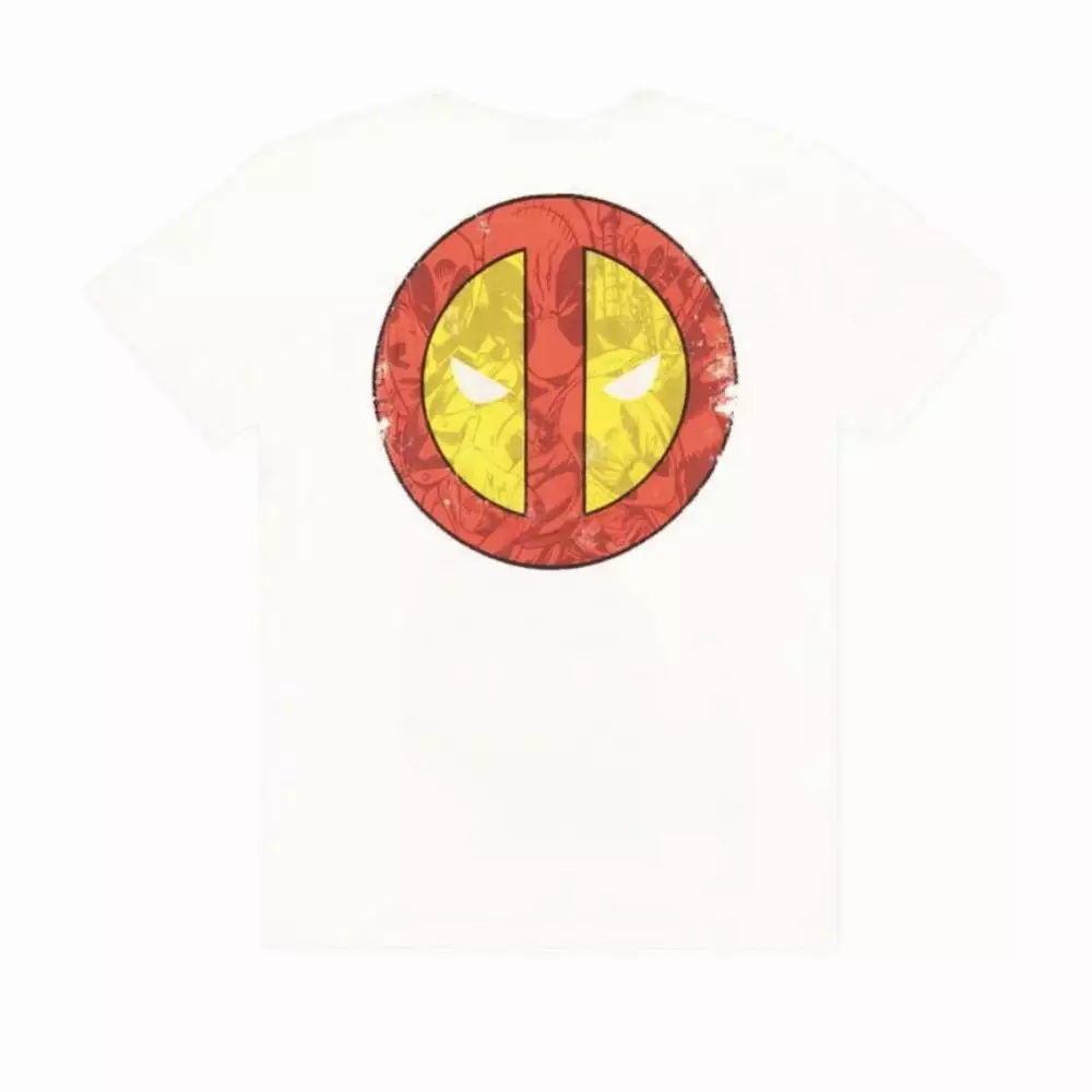 Тениска Bioworld Difuzed Deadpool - Card White T-Shirt, Size L