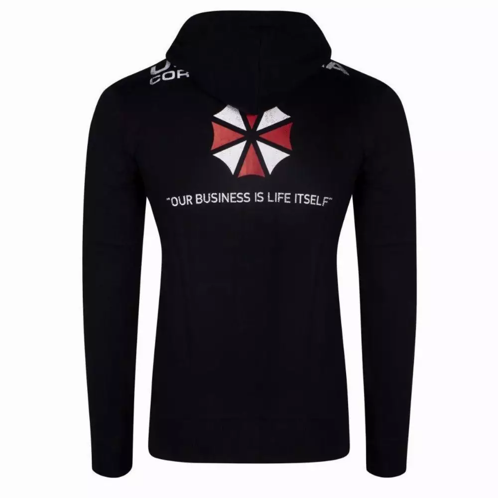 Суитчър Bioworld Resident Evil - Umbrella Zipper, Мъжки, XXL