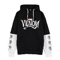 Суитчър Bioworld Marvel - Venom Double Sleeved, Мъжки, M