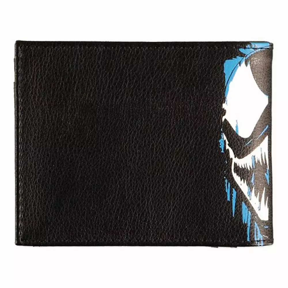 Портфейл Bioworld Difuzed Marvel - Venom, Сгъваем, Черен