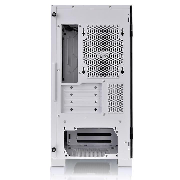 Кутия Thermaltake S100 TG Micro Tower White
