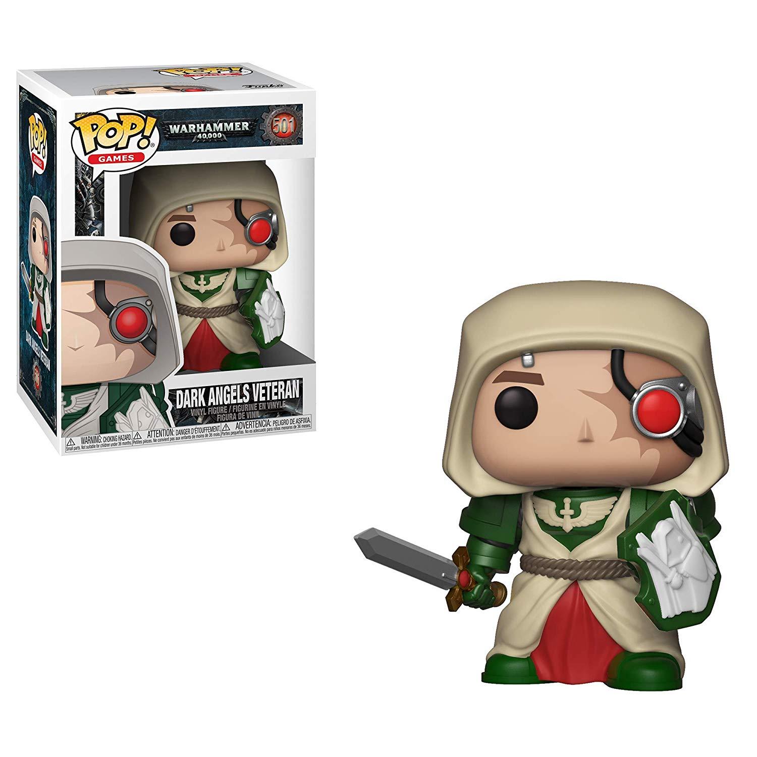 Фигурка Funko POP! Games: Warhammer 40,000 - Dark Angels Veteran #501