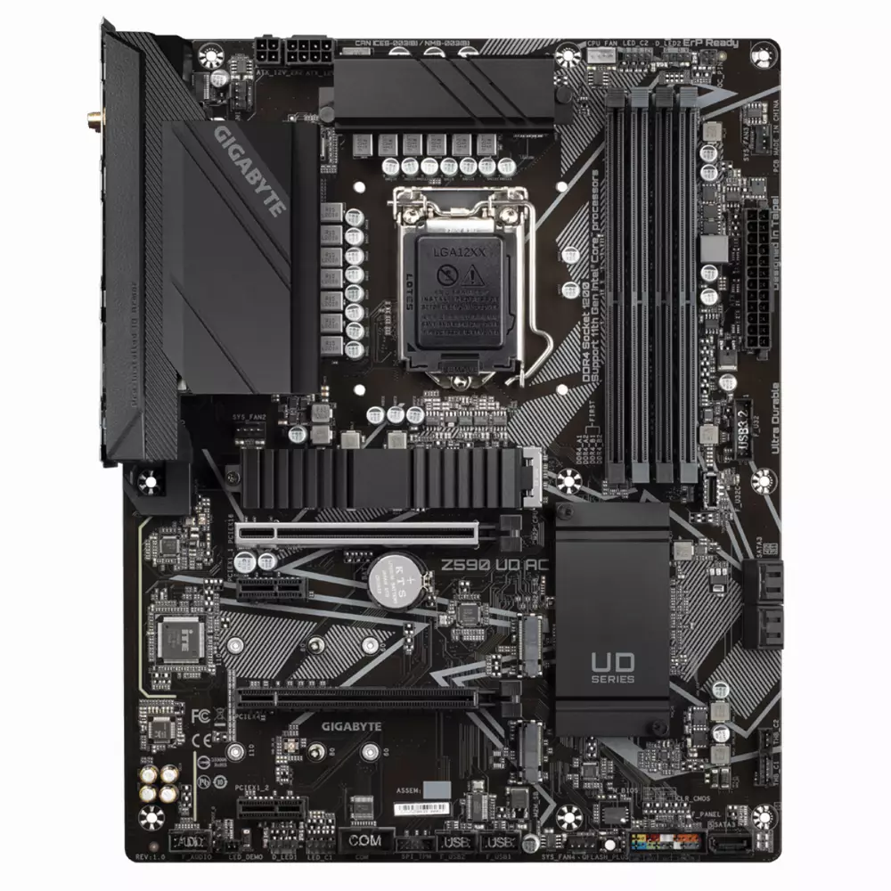 Дънна платка GIGABYTE Z590 UD AC