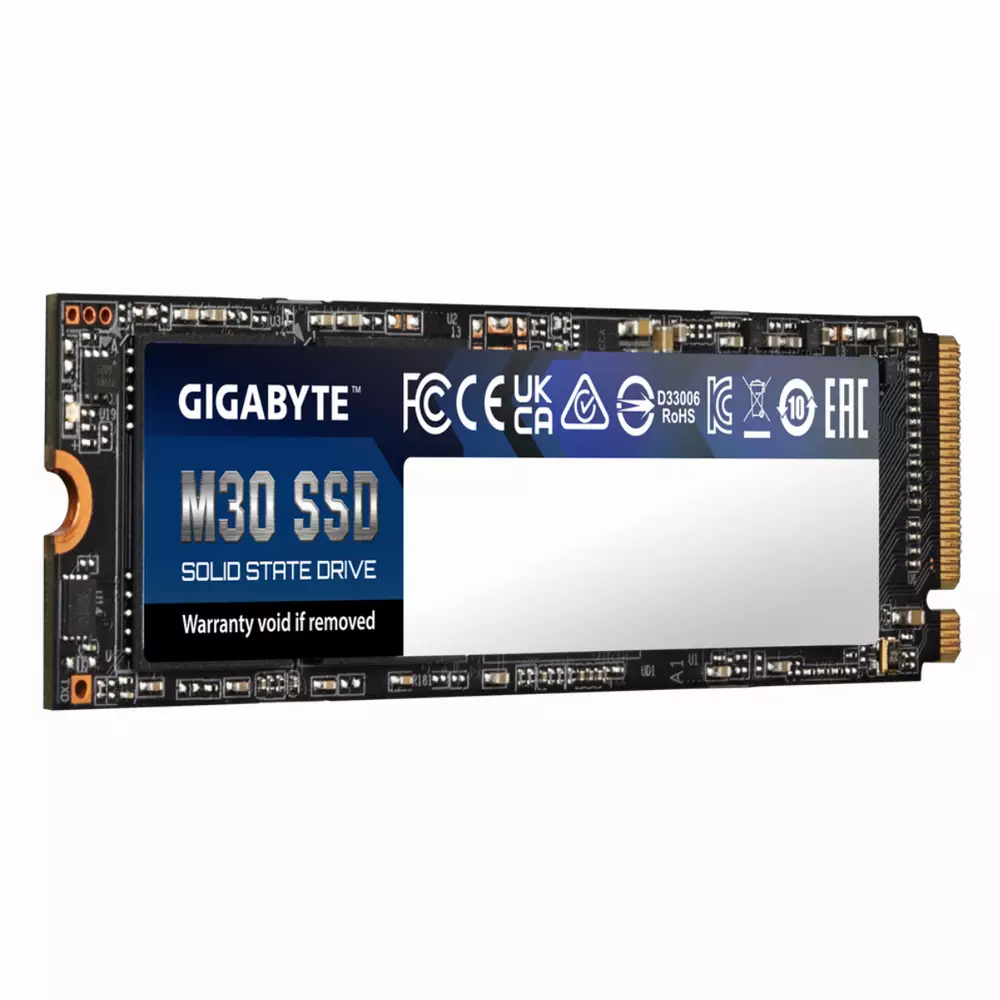 Диск SSD Gigabyte M30 1TB NVMe PCIe M.2 2280 PCIe Gen3x4