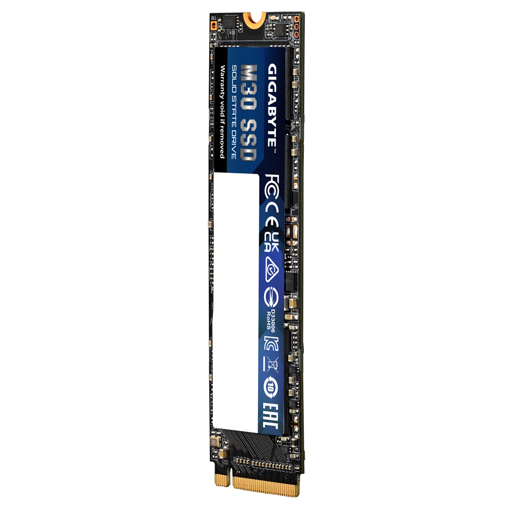 Диск SSD Gigabyte M30 1TB NVMe PCIe M.2 2280 PCIe Gen3x4