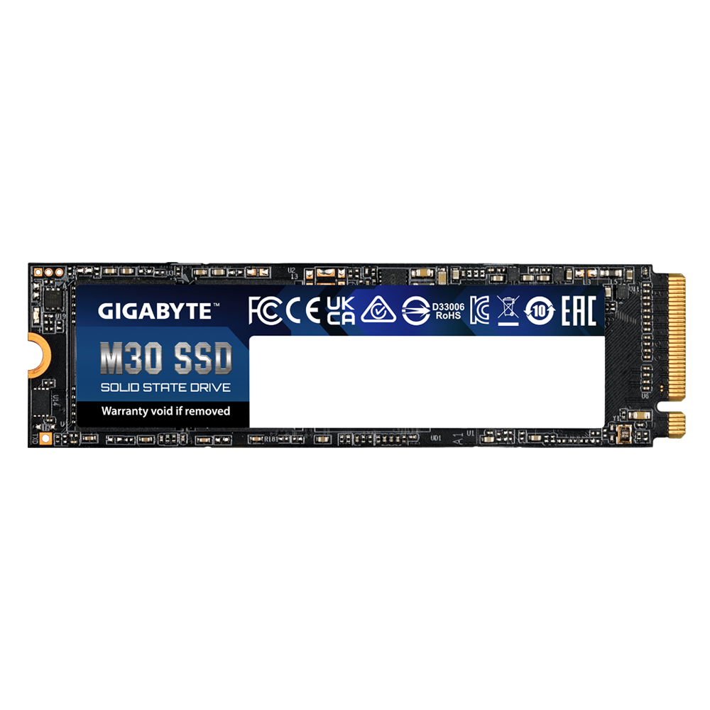 Диск SSD Gigabyte M30 512GB NVMe PCIe Gen3 M.2 