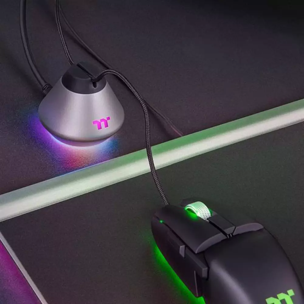 Геймърскo бънджи за кабел TteSports ARGENT MB1 RGB