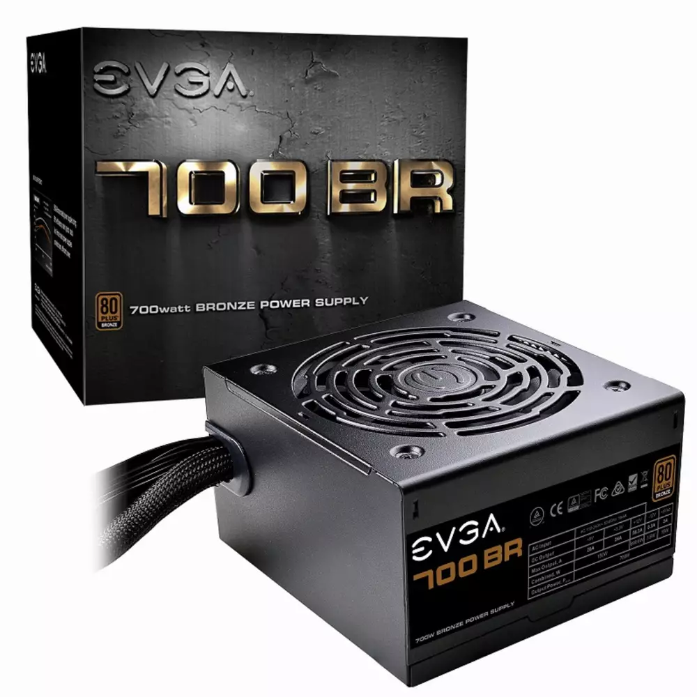 Комбо видео карта + захранване EVGA GeForce RTX 3060 XC GAMING 12GB - 12G-P5-3657-KR, EVGA 700 BR 80+ BRONZE 700W - 100-BR-0700-K1