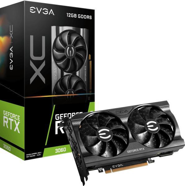 Комбо видео карта + захранване EVGA GeForce RTX 3060 XC GAMING 12GB - 12G-P5-3657-KR + EVGA 850 B5 80 Plus BRONZE 850W - 220-B5-0850-V1