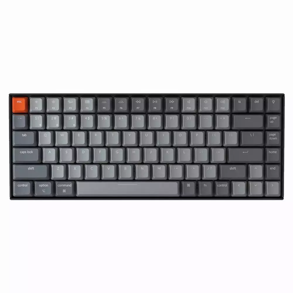 Gaming Μηχανικό πληκτρολόγιο Keychron K2 Hot-Swappable Compact Gateron Brown Switch White LED Gateron Brown Switch ABS