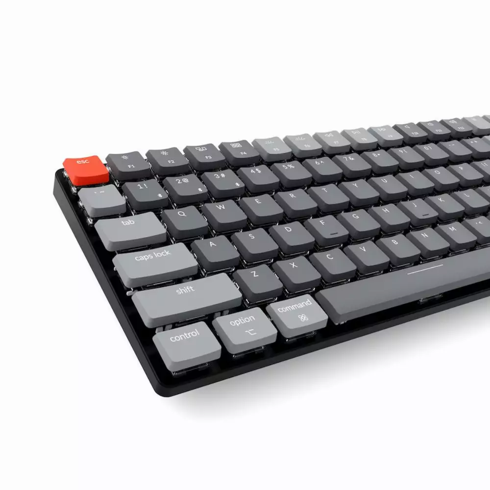 Gaming Μηχανικό πληκτρολόγιο Keychron K3 TKL Gateron Low Profile Red Switch RGB LED Gateron Low Profile Red Switch ABS