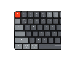 Геймърска Механична клавиатура Keychron K3 Hot-swappable TKL Keychron Optical Low Profile Red Switch RGB LED Keychron Optical Low Profile Red Switch ABS