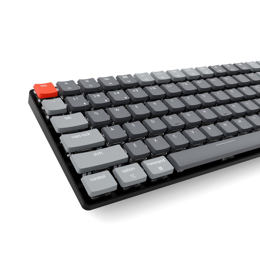 Геймърска Механична клавиатура Keychron K3 Hot-swappable TKL Keychron Optical Low Profile Red Switch RGB LED Keychron Optical Low Profile Red Switch ABS