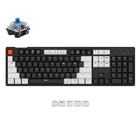 Геймърска Механична клавиатура Keychron C2 Full-Size Keychron Blue Switch No LED Keychron Blue Switch ABS