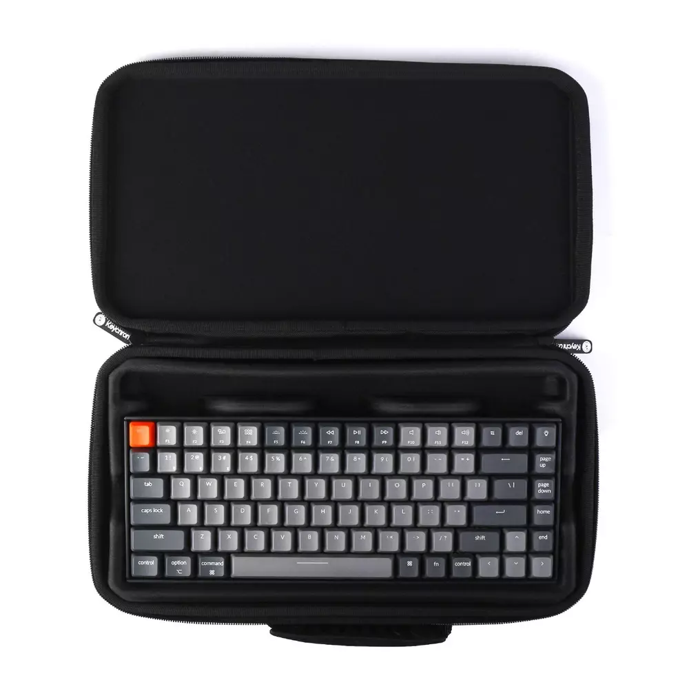 Kалъф за клавиатура Keychon K2 (Plastic) удароустойчив, пластмасов, Черен