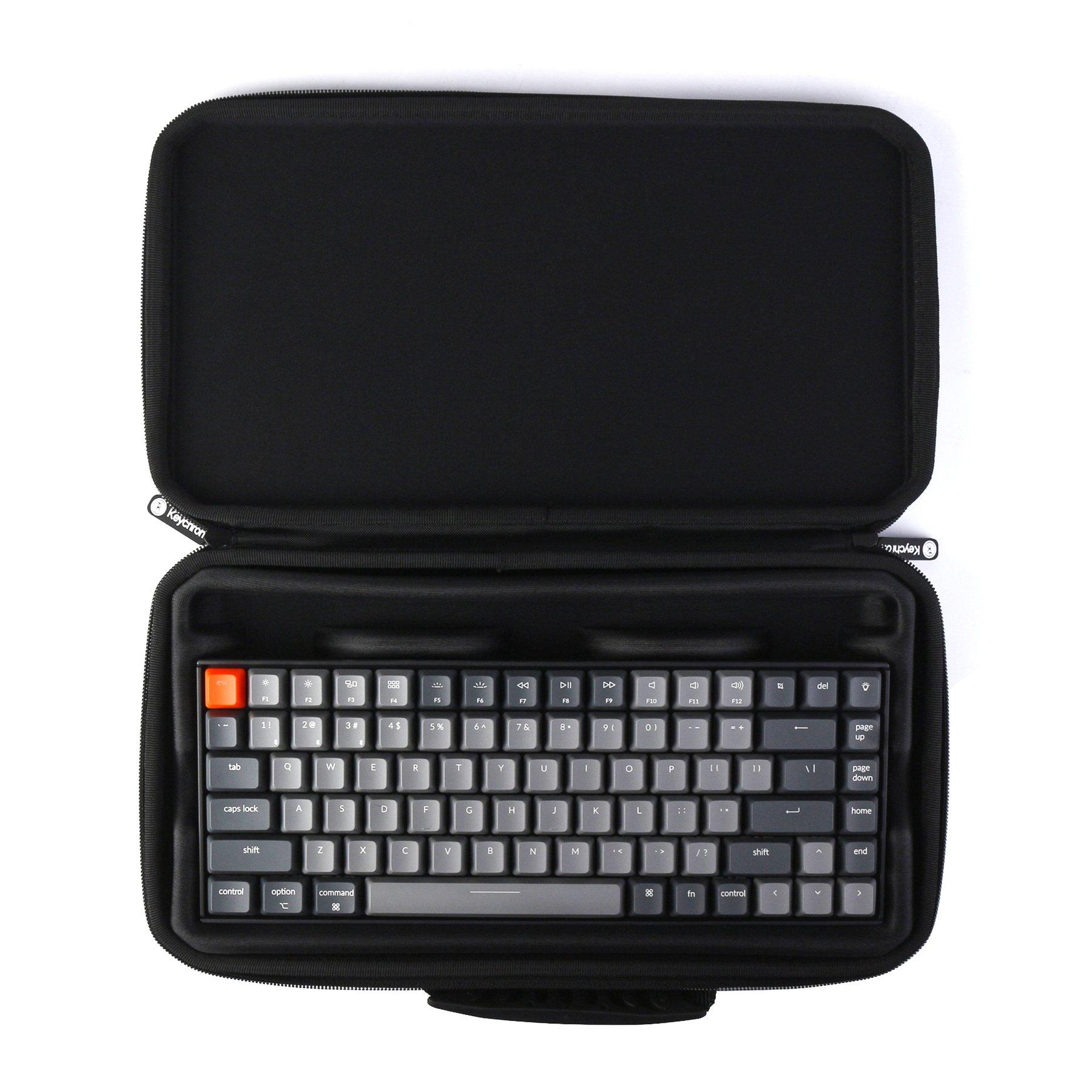 Kалъф за клавиатура Keychon K2 (Plastic) удароустойчив, пластмасов, Черен