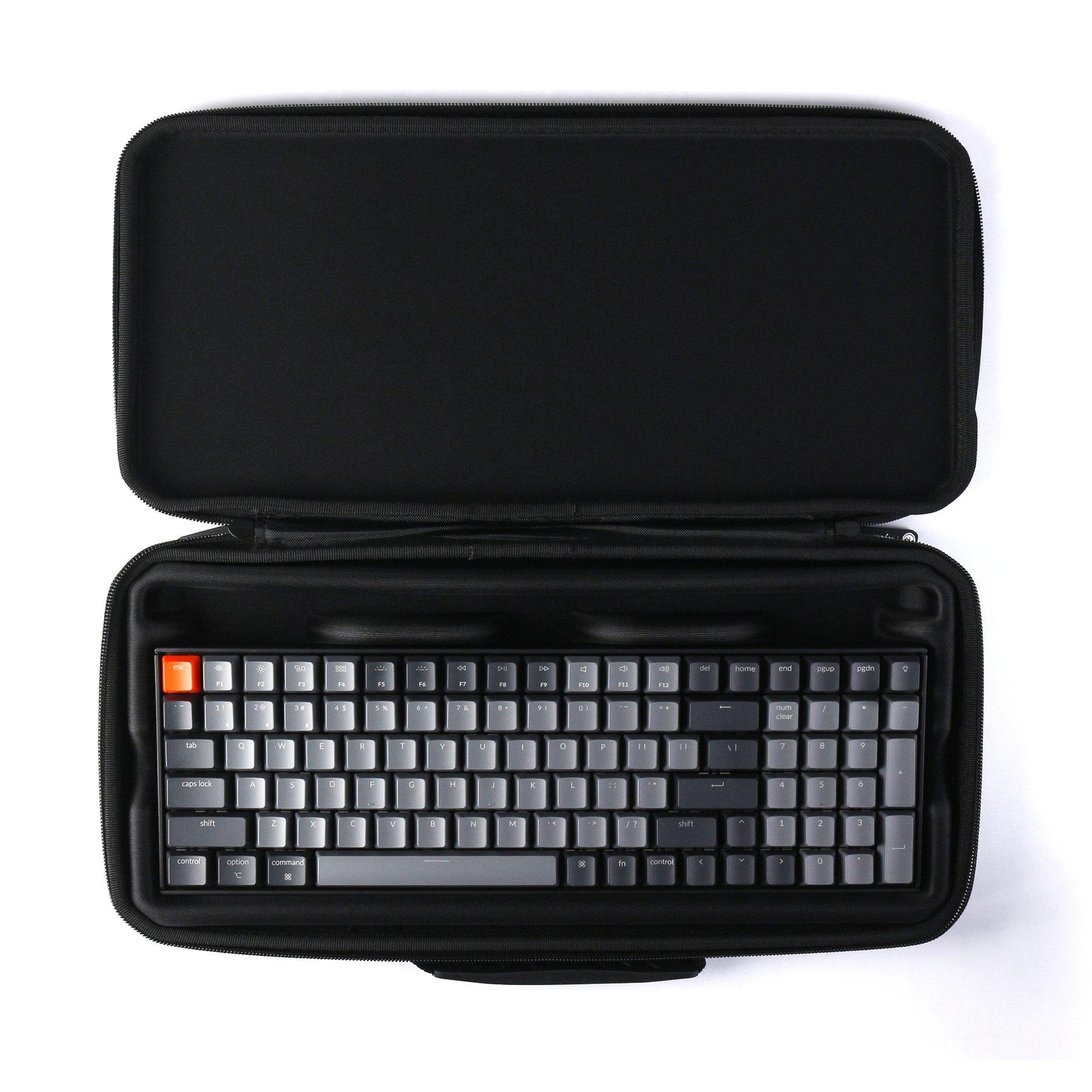 Kалъф за клавиатура Keychon K4 (Plastic) удароустойчив, пластмасов, Черен
