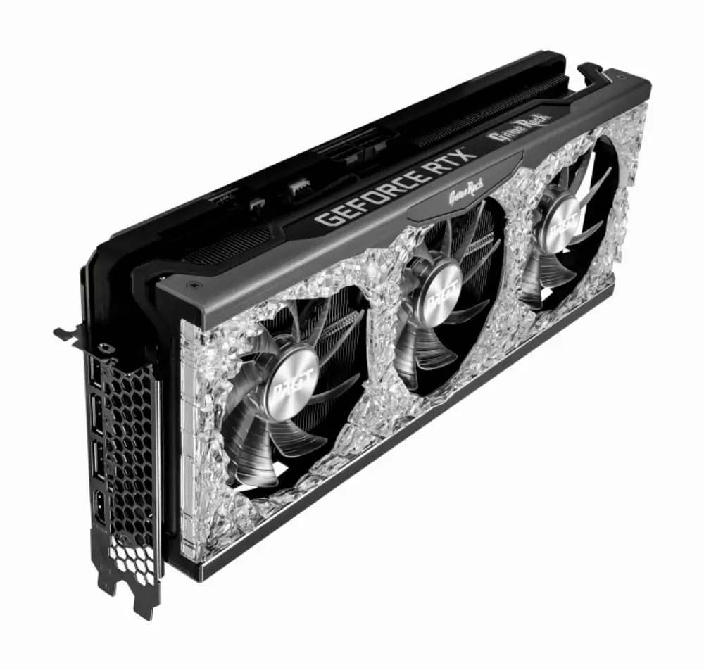 Видео карта Palit GeForce RTX 3070 Ti GameRock 8GB LHR