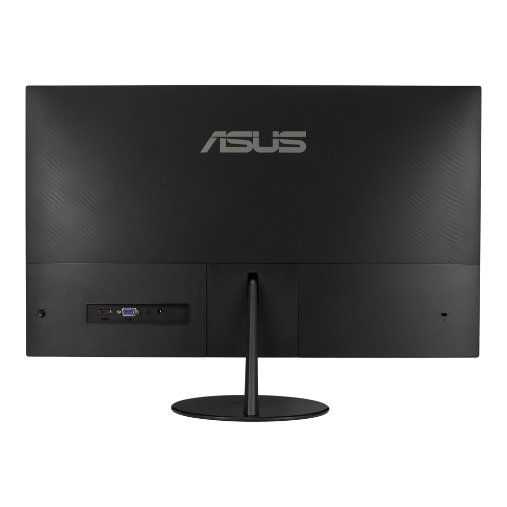 ASUS VL249HE Monitor, 23.8", IPS, 75Hz, 1920x1080, Eye Care, Adaptive-Sync/FreeSync™, Frameless, Slim, Wall Mountable, Flicker Free, Blue Light Filter