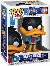 Фигурка Funko POP! Movies: Space Jam A New Legacy - Daffy Duck As Coach #1062