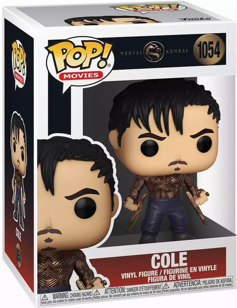 Фигурка Funko POP! Games: Mortal Kombat - Cole #1054