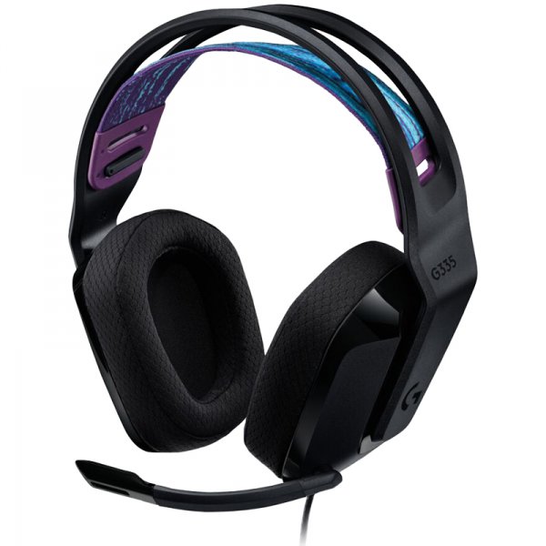 Геймърски слушалки Logitech G335 Wired Gaming Headset BLACK - 981-000978