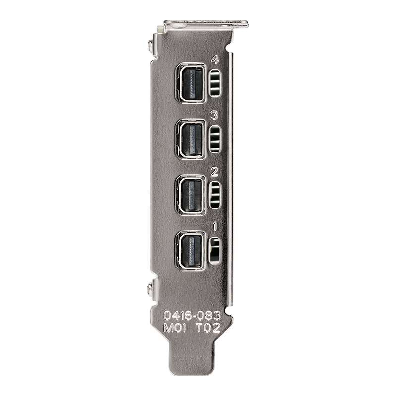 Видео карта PNY NVIDIA Quadro T600 4GB GDDR6 128 bit mini-Displayport x 4