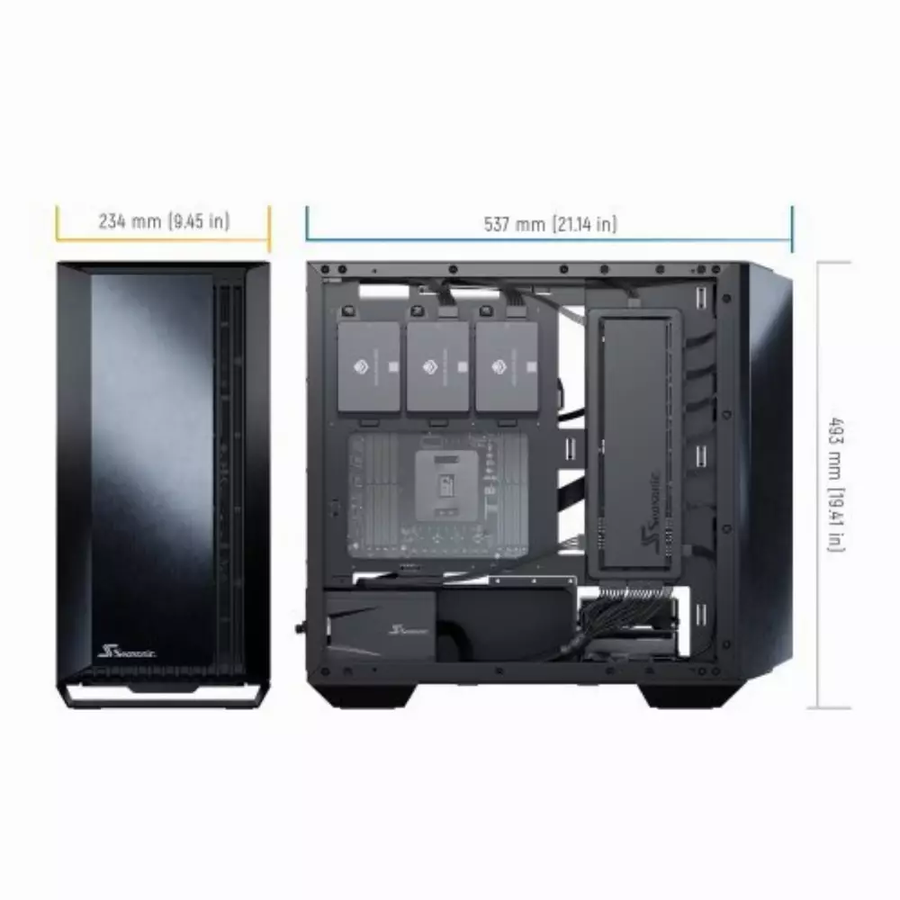 Кутия Seasonic SYNCRO Q704 + DGC-650