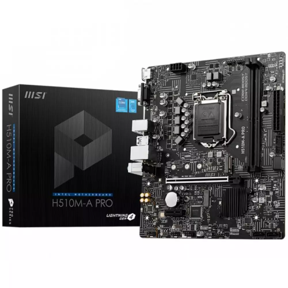 Дънна платка MSI H510M-A PRO