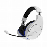 Геймърски безжични слушалки HyperX Cloud Stinger Core Wireless (PS4/PS5), Микрофон, Бял/Син