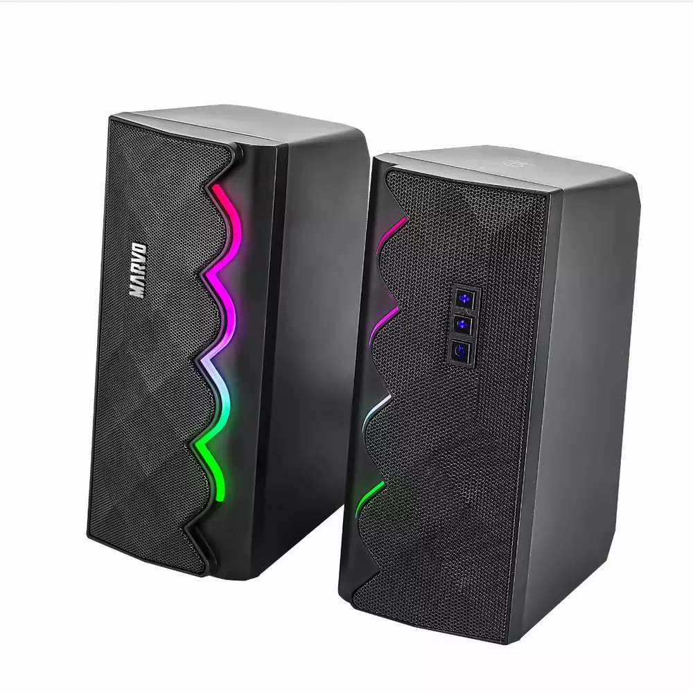 Marvo Тонколони Gaming Speakers 2.0 6W Bluetooth RGB - MARVO-SG-269