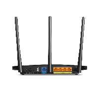 Безжичен рутер TP-Link Archer A9 AC1900, Dual band, Gbps, USB, Черен