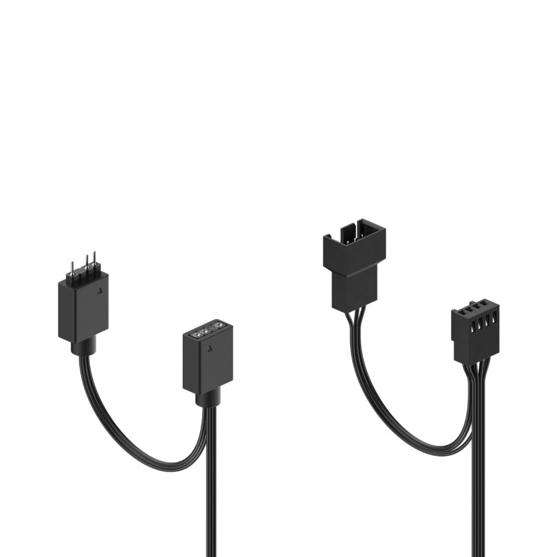 Вентилатор Fractal Aspect 14 RGB PWM Black 3X