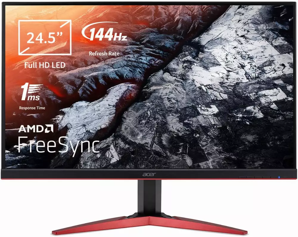 Monitor ACER 24.5"  KG251QJ BMIDPX -TN, FHD 1920x1080, 165Hz, AMD FreeSync - UM.KX1EE.J01