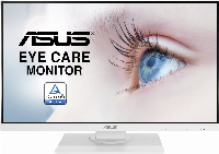 Монитор ASUS VA24DQLB-W Eye Care &ndash; 23.8 inch, Full HD, IPS, Frameless, 75Hz, Adaptive-Sync, Low Blue Light, Flicker Free, Ergonomic Design, Wall Mountable
