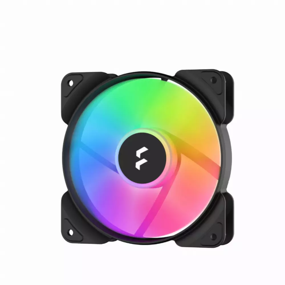 Fractal Aspect 12 PWM RGB Black Fan