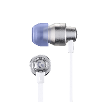 Геймърски слушалки с микрофон Logitech G333 In-ear 3.5 mm + USB-C adapter, тапи жични, бели